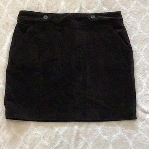 Corduroy skirt